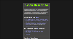 Desktop Screenshot of jasonharley2o.com